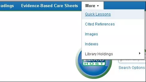 CINAHL Quick Lessons